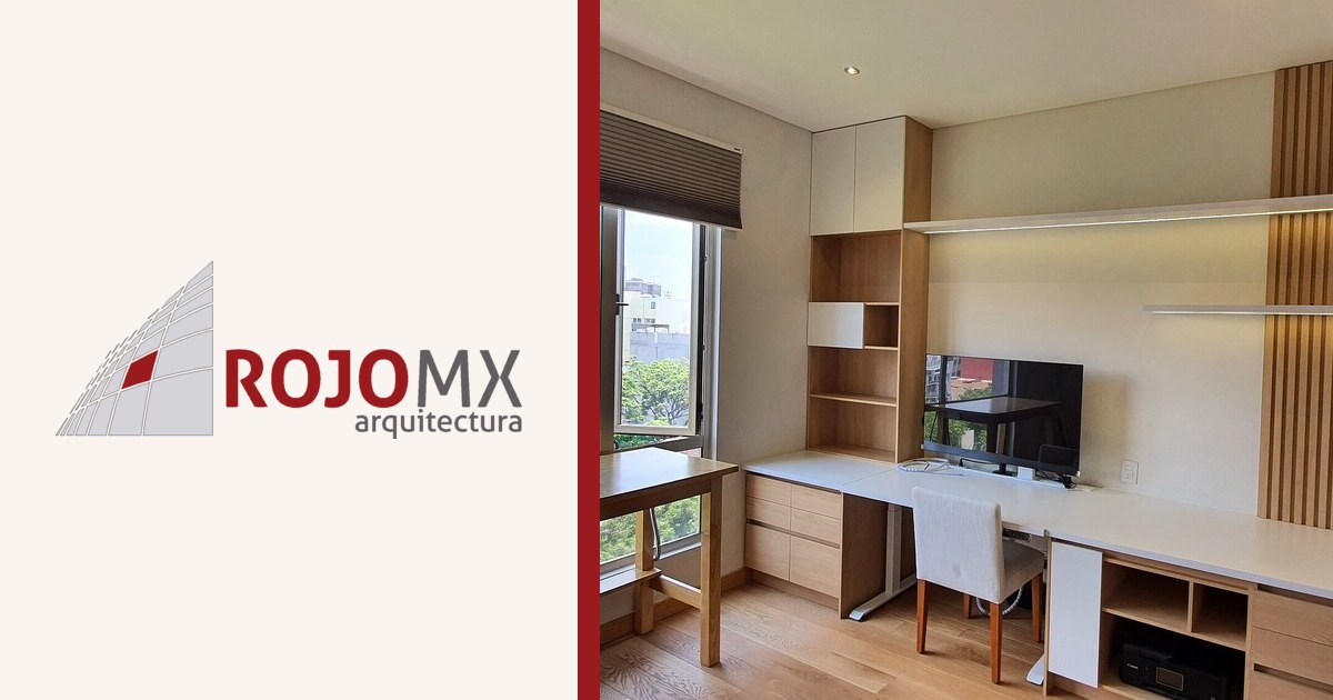 Remodelación residencial realizada por Rojo MX Arquitectura